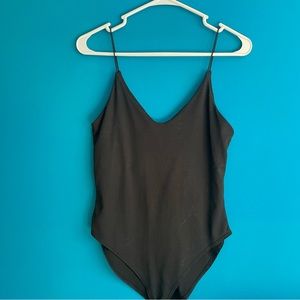 Black one Piece Tank Top